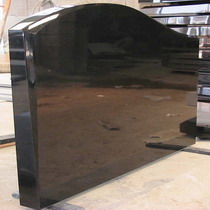 Shanxi black granite tombstone slabs